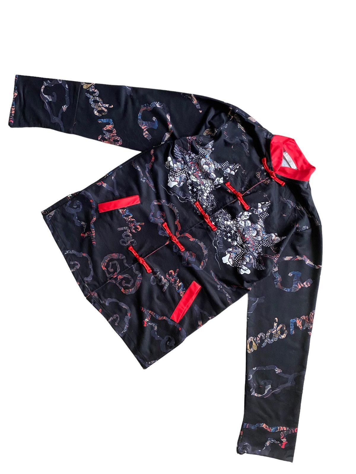 Hysteric Glamour Vintage Japanese ACDC RAG tatoo skull Madarin shirt Size US L / EU 52-54 / 3 - 10 Thumbnail