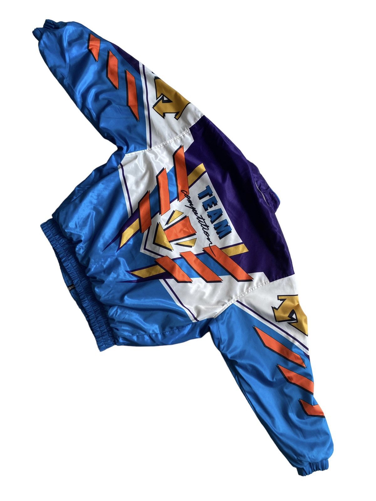 Descente Vintage Japanese Descente team Bomber jacket fullprint rare Size US L / EU 52-54 / 3 - 9 Thumbnail