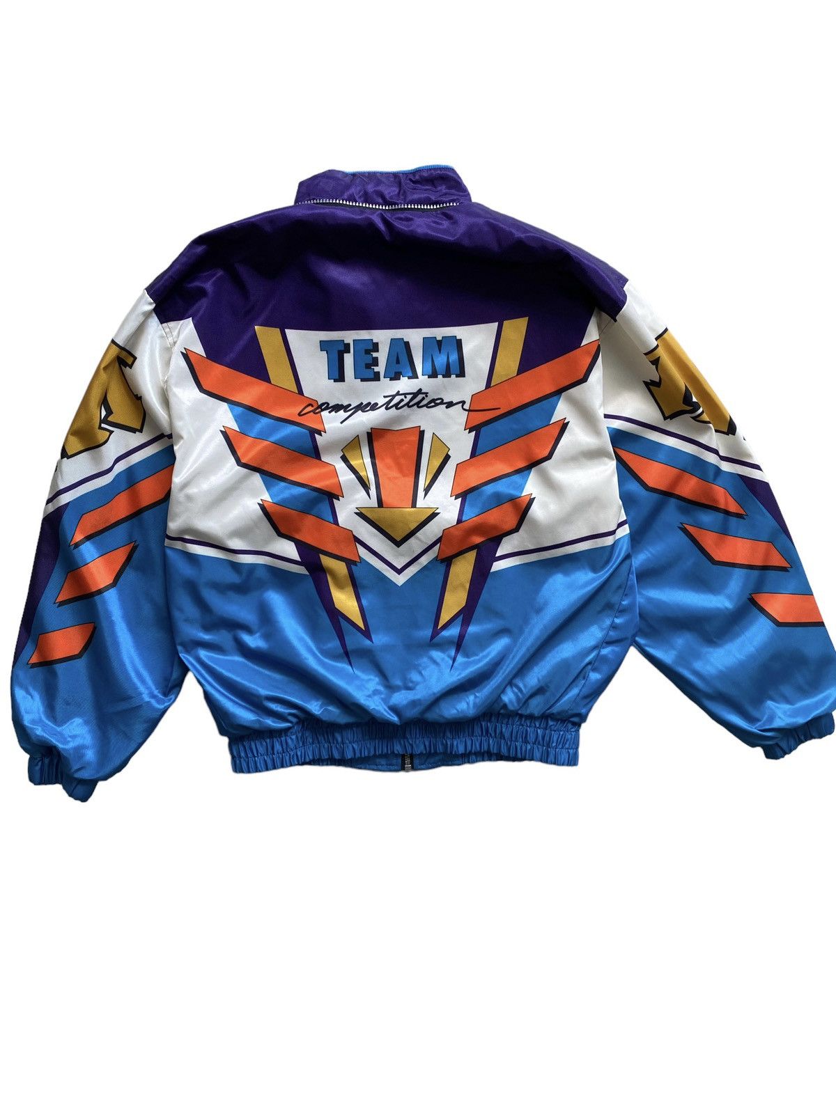 Descente Vintage Japanese Descente team Bomber jacket fullprint rare Size US L / EU 52-54 / 3 - 4 Thumbnail