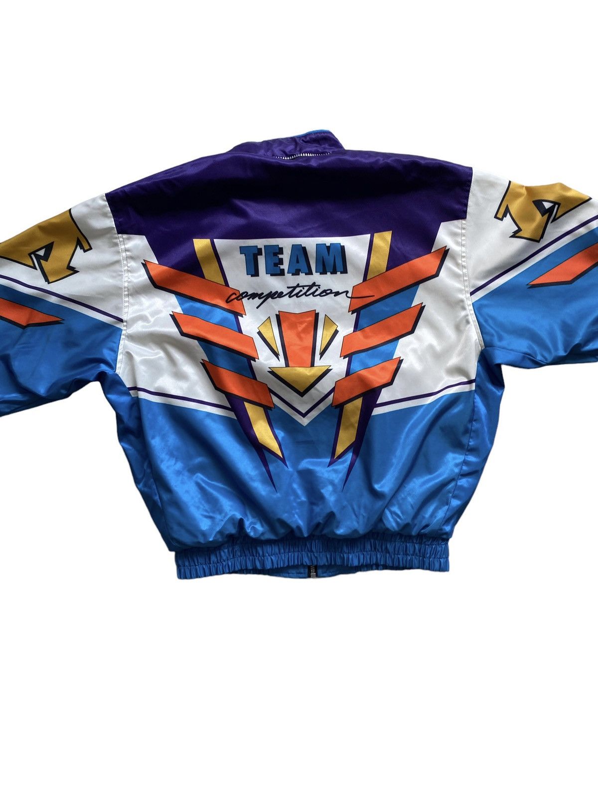 Descente Vintage Japanese Descente team Bomber jacket fullprint rare Size US L / EU 52-54 / 3 - 10 Thumbnail