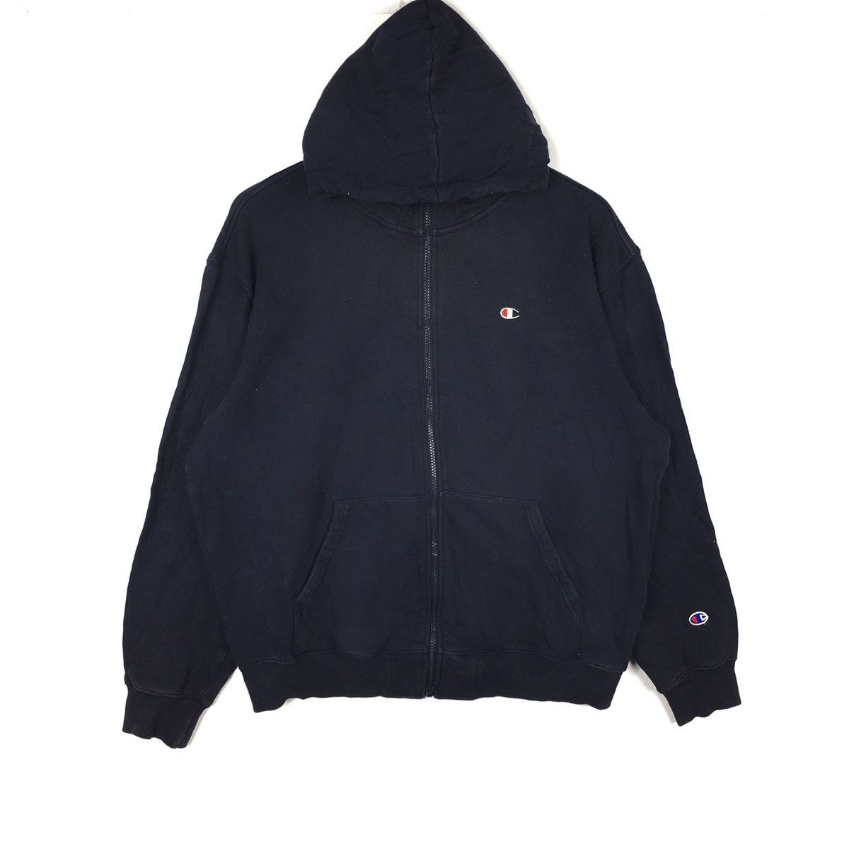 Champion CHAMPION Streetwear Sportswear Small Logo Hoodie Sweatshirt Size US XL / EU 56 / 4 - 1 Thumbnail