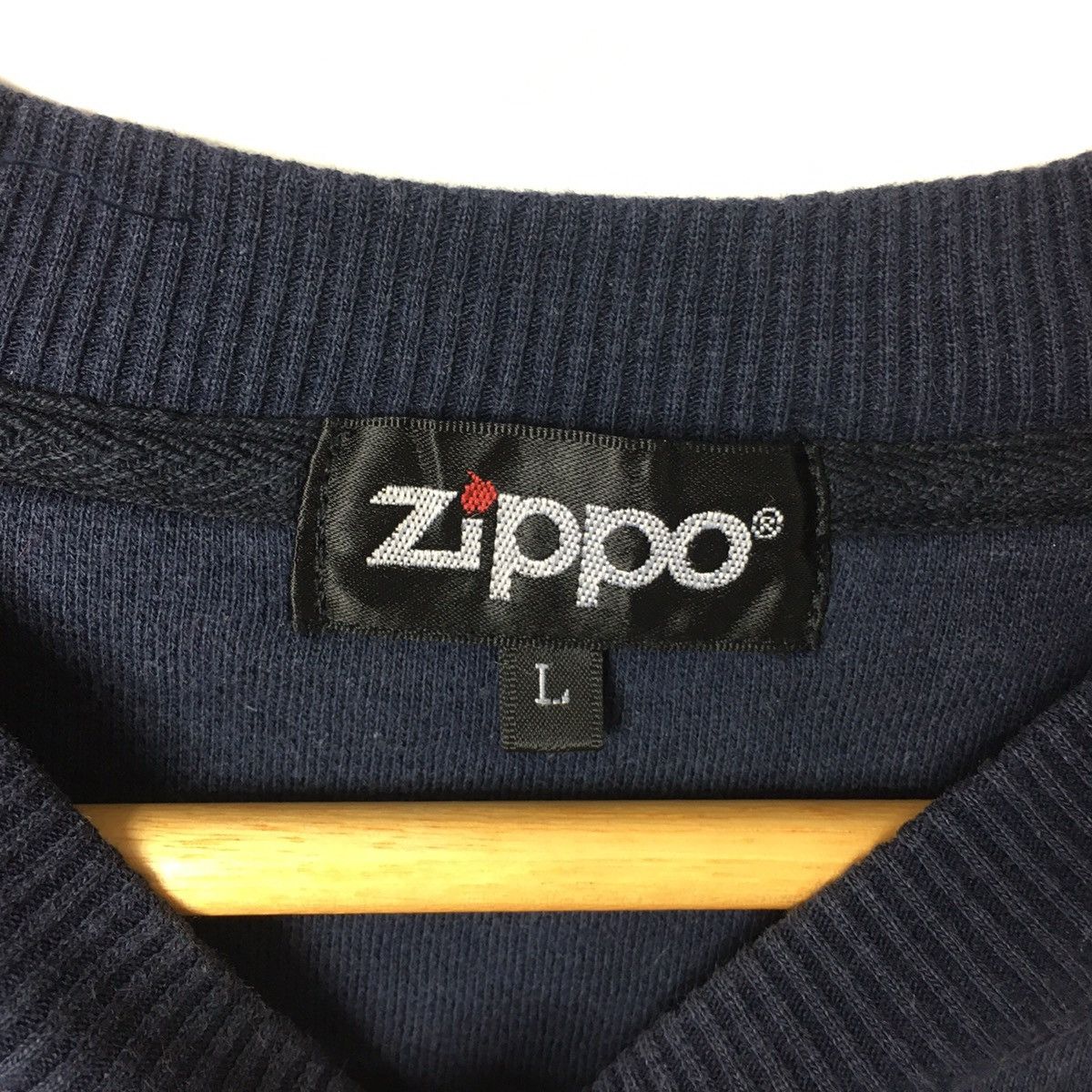 Zippo ZIPPO USA American Pride Black Sweatshirt Size US L / EU 52-54 / 3 - 3 Thumbnail