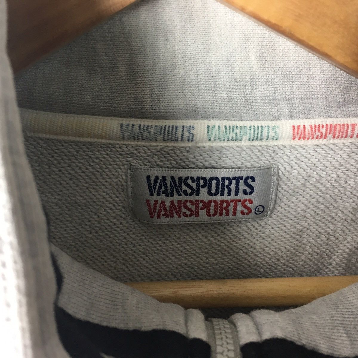 Vans VANSPORT Vans Skateboard Embroidered Skate Grey Sweatshirt Size US L / EU 52-54 / 3 - 3 Thumbnail