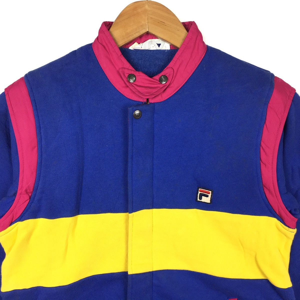 Fila FILA SPORT Color Block Multi Color Sportswear Blue Jacket Size US S / EU 44-46 / 1 - 2 Thumbnail