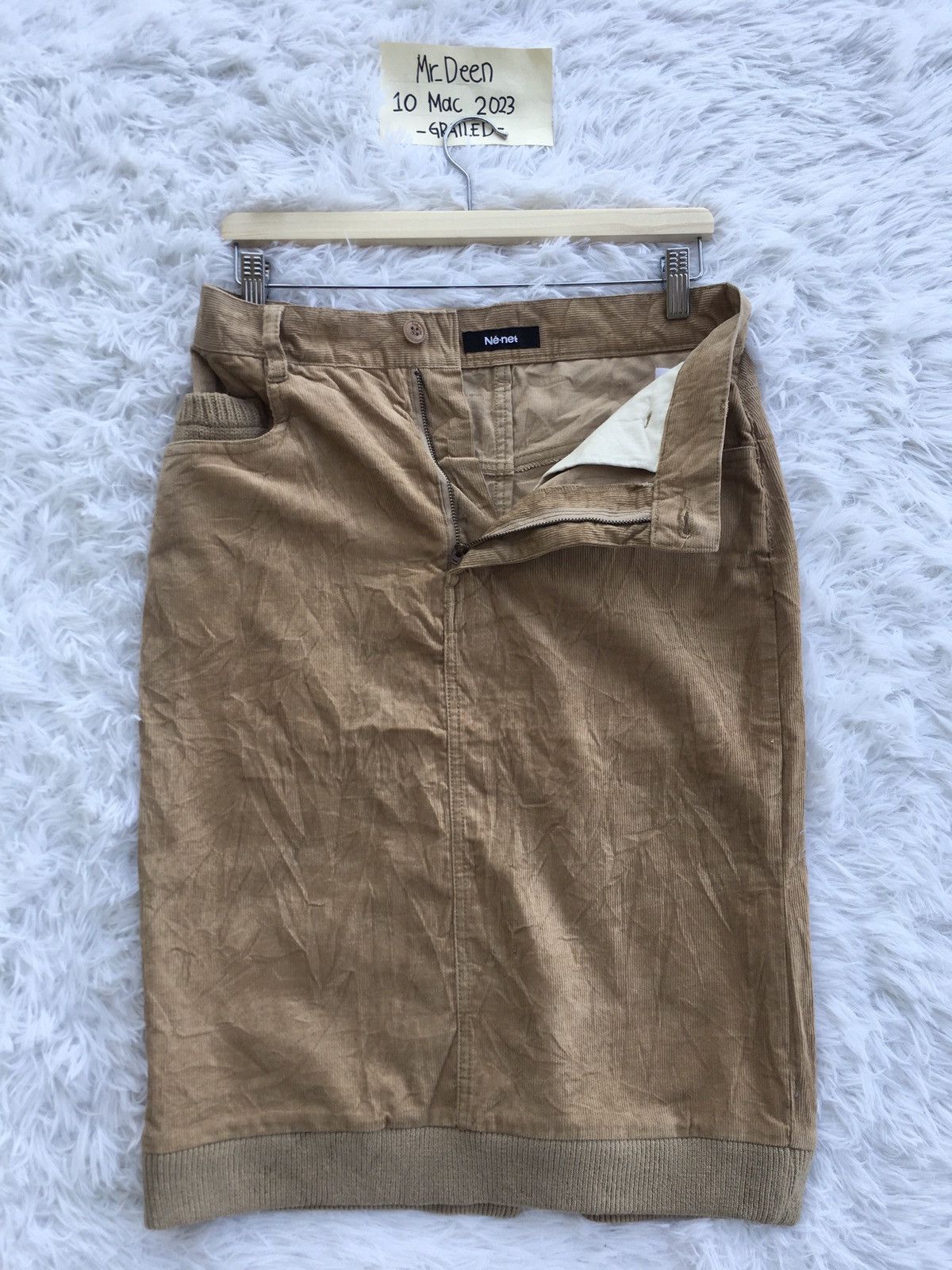 Issey Miyake Rare Vintage Issey Miyake Ne-net Skirt Size 28" / US 6 / IT 42 - 4 Thumbnail