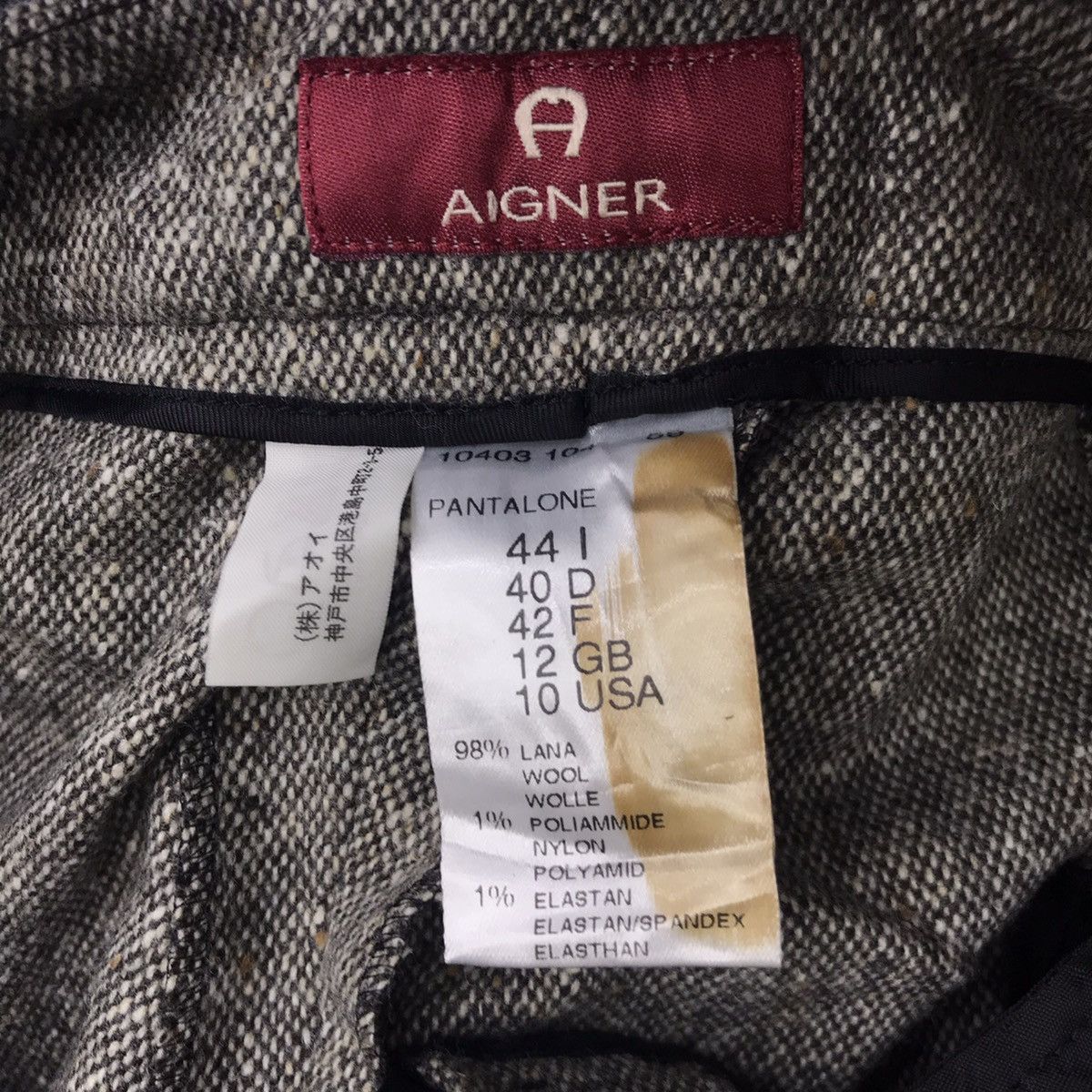 Aigner AIGNER Cargo Germany Brand Wool Casual Trousers Pant Size US 32 / EU 48 - 5 Thumbnail