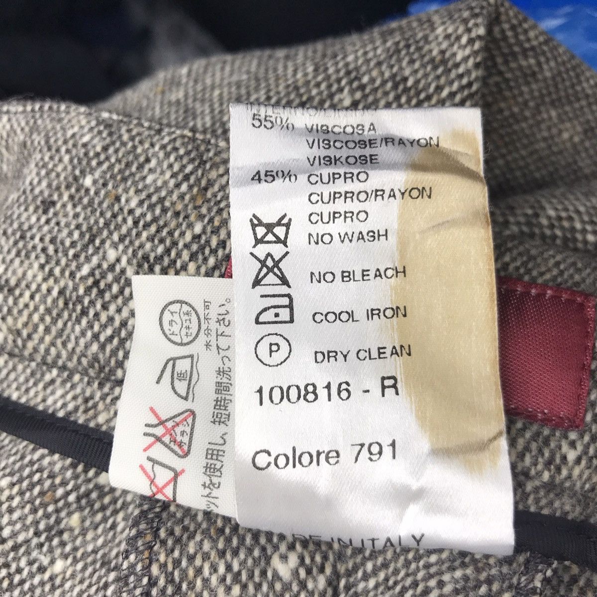 Aigner AIGNER Cargo Germany Brand Wool Casual Trousers Pant Size US 32 / EU 48 - 6 Thumbnail
