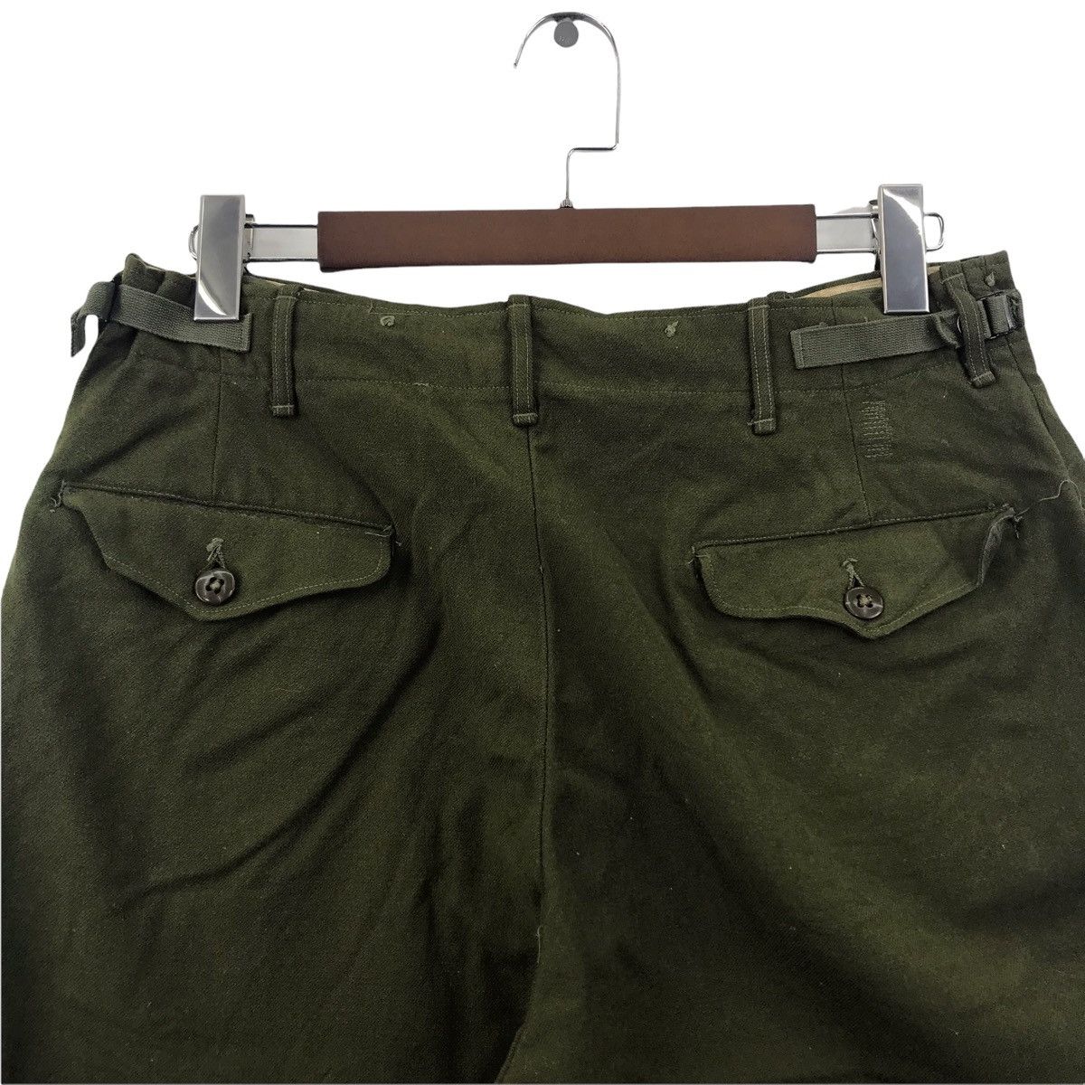 Vintage Vintage 50s FIELD WOOL Military Army Fatique Utility Pant Size US 32 / EU 48 - 7 Thumbnail