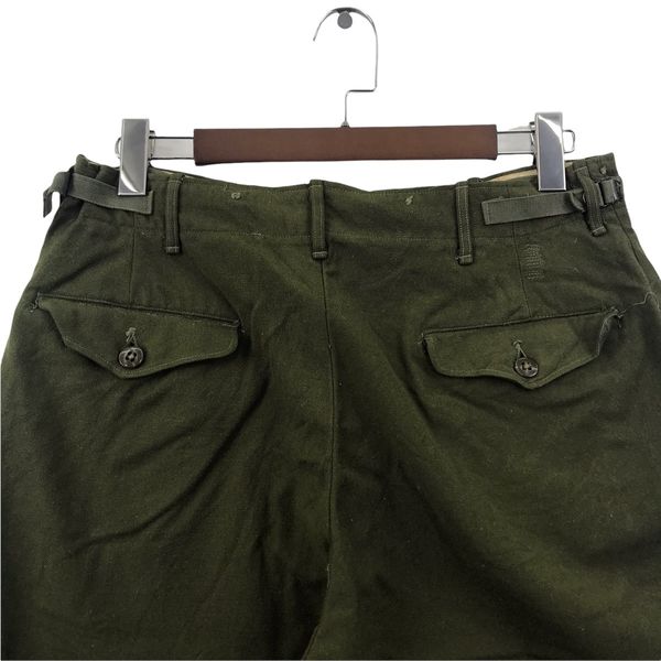 Vintage Vintage 50s FIELD WOOL Military Army Fatique Utility Pant | Grailed