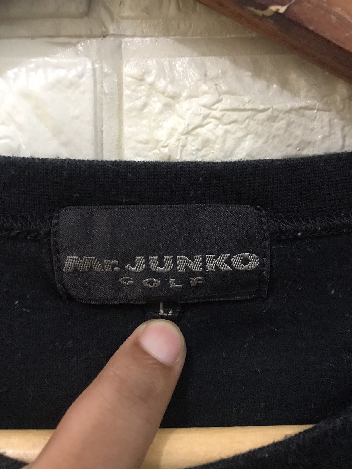 Mr. Junko × Vintage Vintage Mr. Junko Big Logo T-Shirt Size US L / EU 52-54 / 3 - 6 Thumbnail