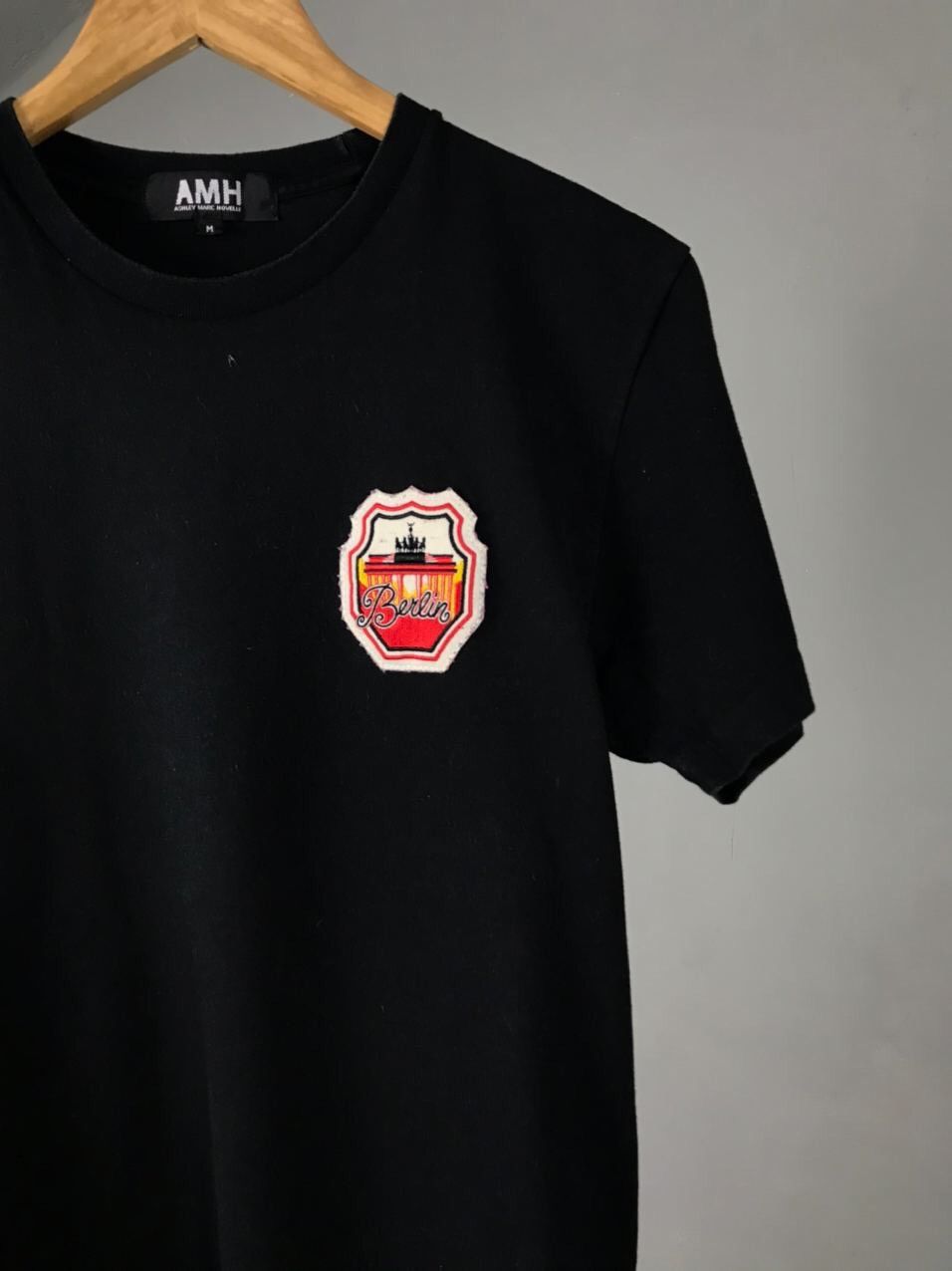 Other AMH Ashley Marc Hovelle Streetwear Black Tee Size US M / EU 48-50 / 2 - 2 Thumbnail