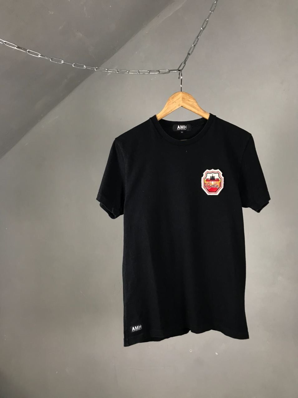 Other AMH Ashley Marc Hovelle Streetwear Black Tee Size US M / EU 48-50 / 2 - 1 Thumbnail