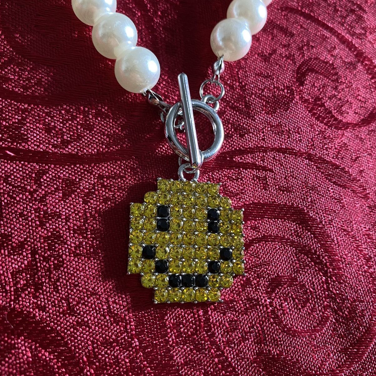 Japanese Brand × Vintage Vintage 90s Pearls Smile Necklace Size ONE SIZE - 3 Thumbnail