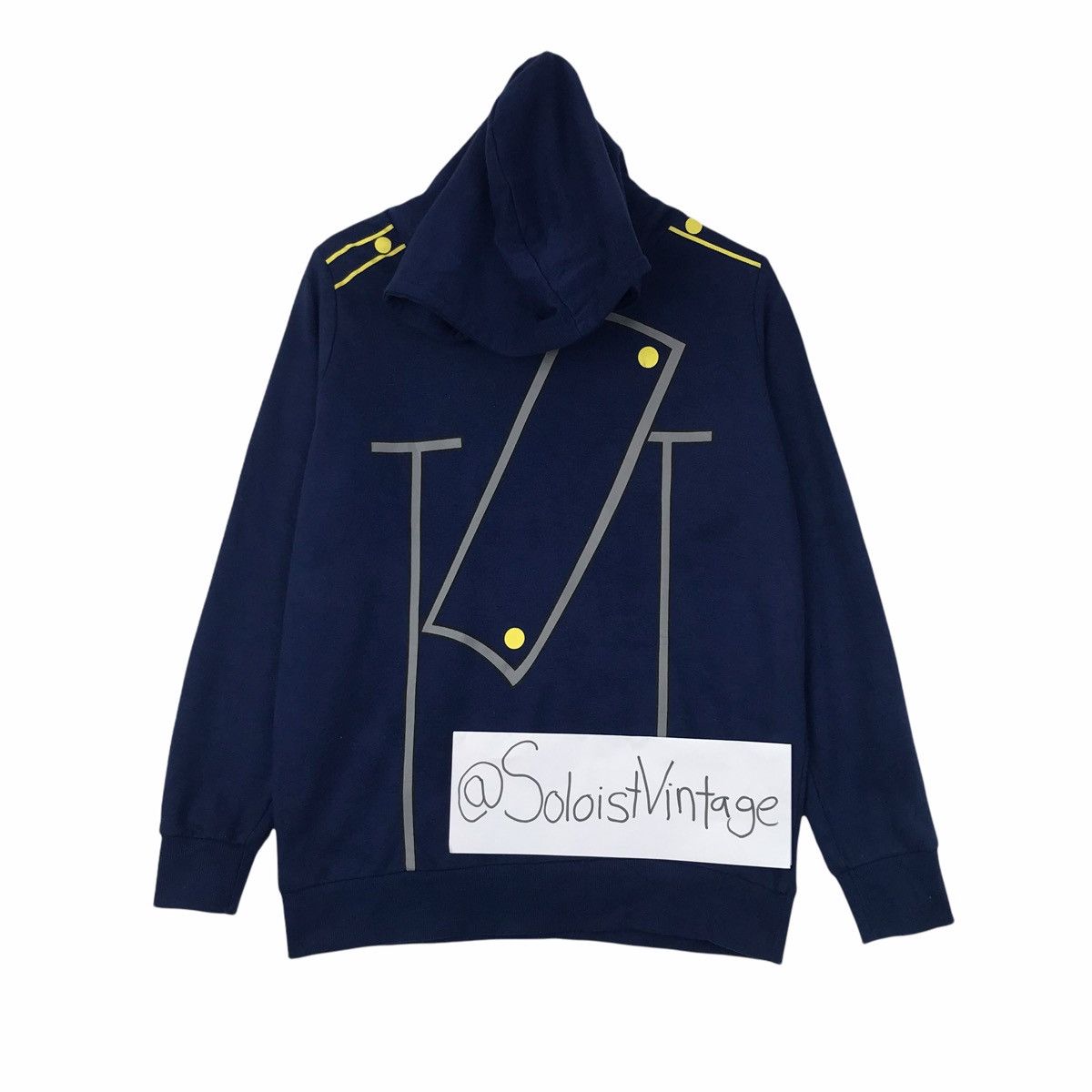 Other FULLMETAL ALCHEMIST ANIME Japanese Cartoon Blue Hoodie Size US L / EU 52-54 / 3 - 1 Thumbnail