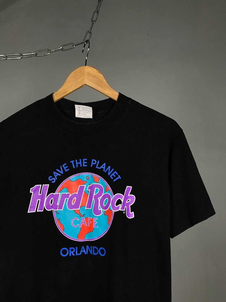 Hard Rock Cafe Hard Rock Cafe Orlando American vintage made in USA tee Size US M / EU 48-50 / 2 - 2 Thumbnail