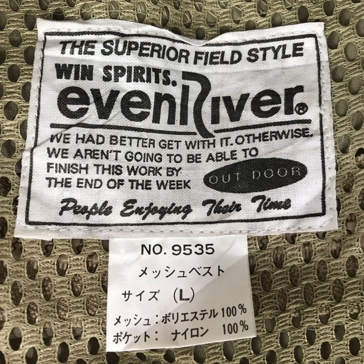 Vintage EVENRIVER Outdoor Japanese Brand Tactical Vest Fishing Size US L / EU 52-54 / 3 - 4 Thumbnail
