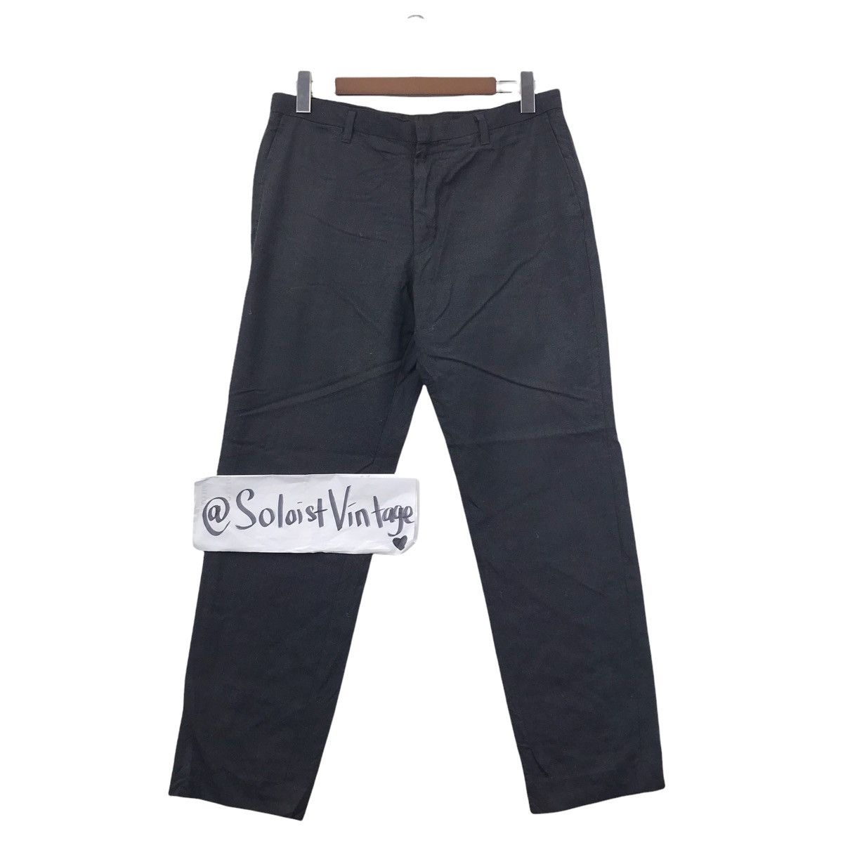 Jil Sander × Uniqlo UNIQLO X JIL SANDER +J Japan Wool Casual Trousers Pant Size US 34 / EU 50 - 1 Thumbnail