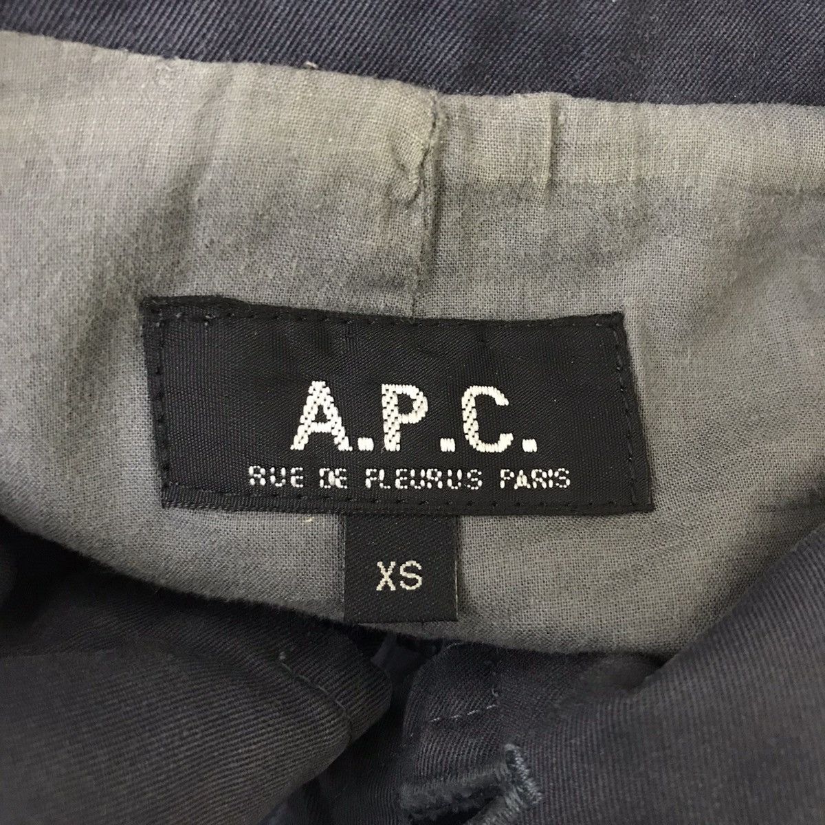 A.P.C. APC PARIS Rue De Fleurus Workwear Jeans Jacket Full Zipper Size US XS / EU 42 / 0 - 4 Thumbnail