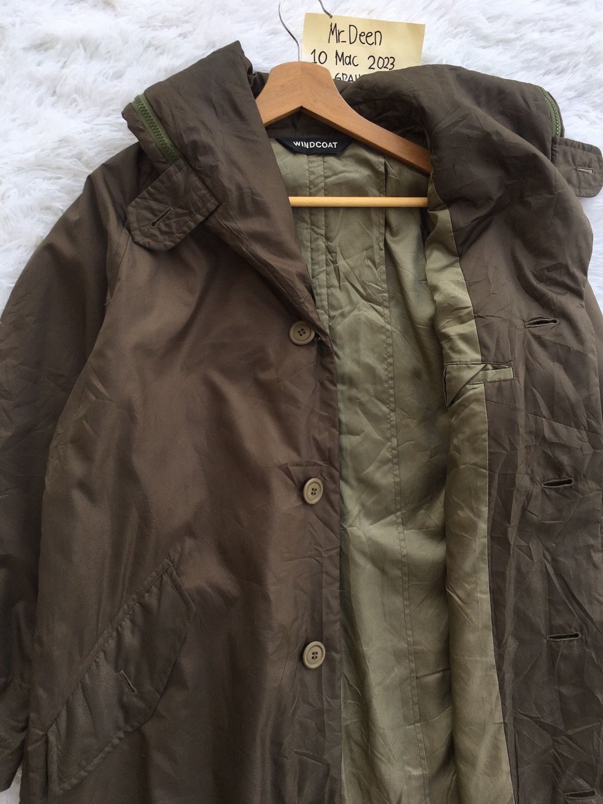 Issey Miyake Rare Vintage Issey Miyake Windcoat Light Jacket Size US L / EU 52-54 / 3 - 8 Thumbnail