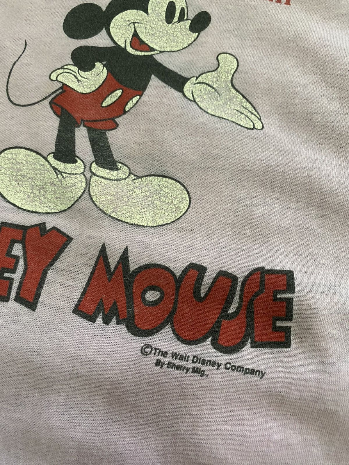 Mickey Mouse × Vintage Vintage 80’s Mickey Mouse Tee Size XXS / US 00 / IT 34 - 6 Thumbnail