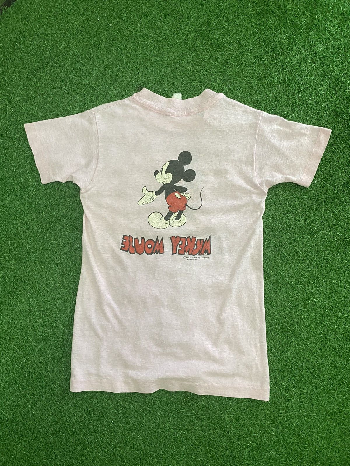 Mickey Mouse × Vintage Vintage 80’s Mickey Mouse Tee Size XXS / US 00 / IT 34 - 3 Thumbnail