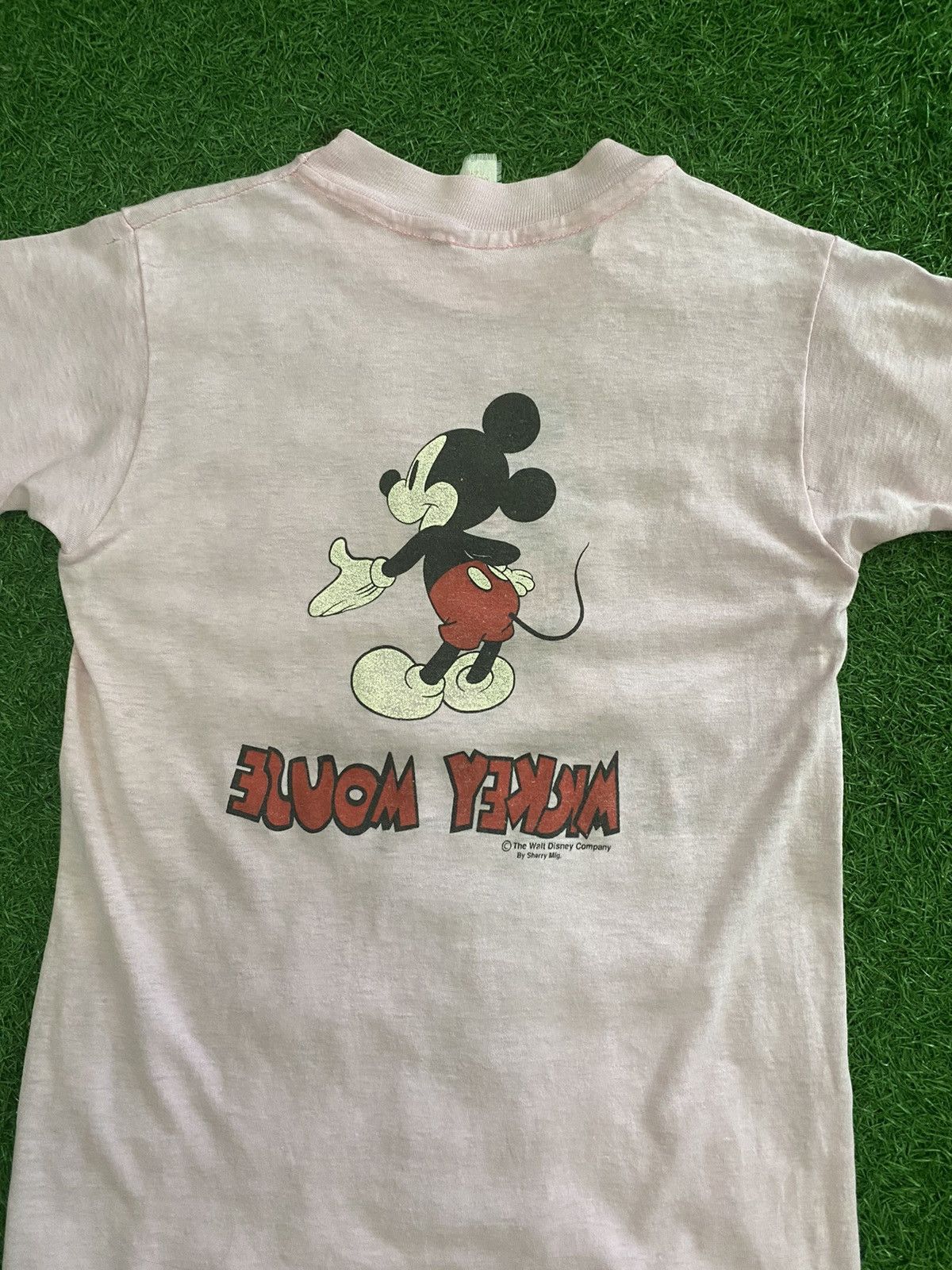 Mickey Mouse × Vintage Vintage 80’s Mickey Mouse Tee Size XXS / US 00 / IT 34 - 5 Thumbnail