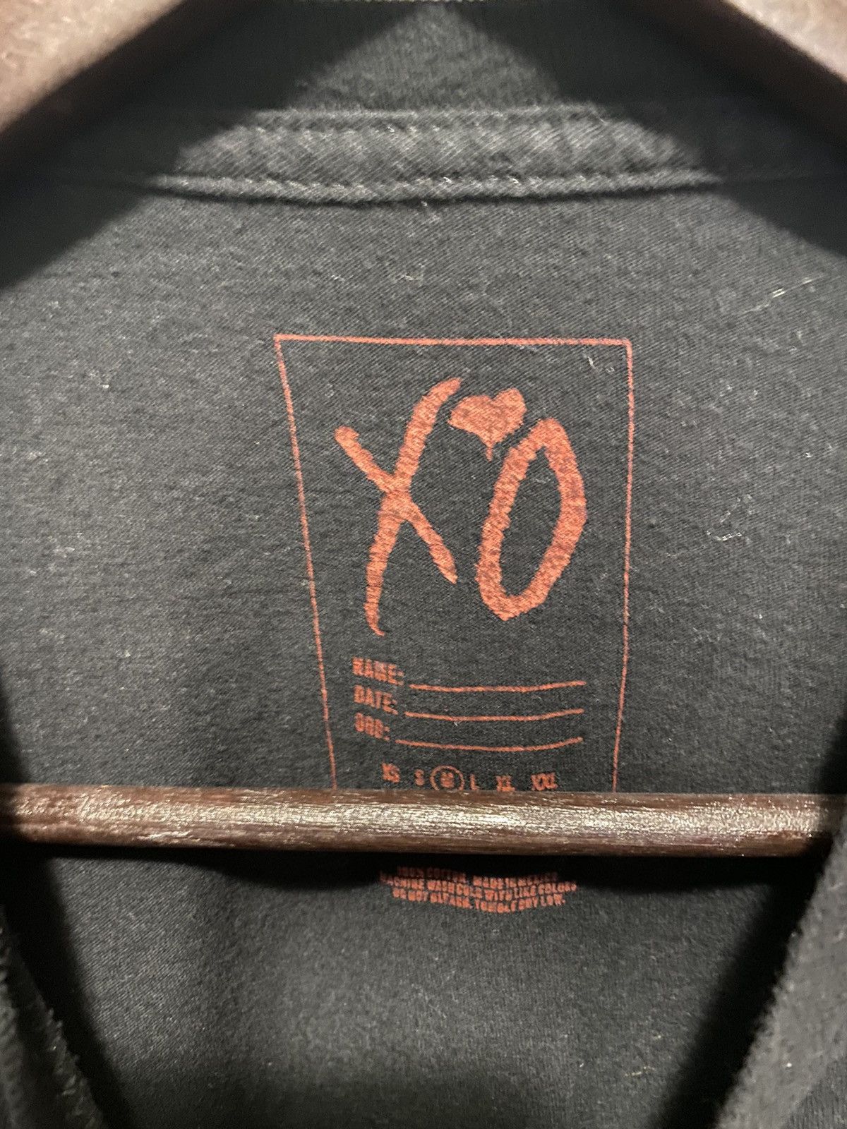 The Weeknd × XO THE WEEKND LEGEND OF THE FALL TOUR SHIRT Size US M / EU 48-50 / 2 - 5 Thumbnail