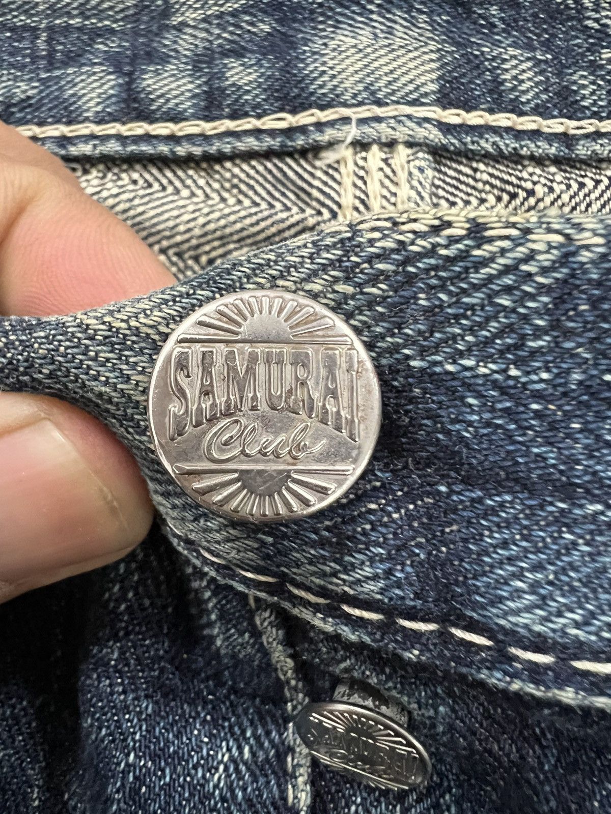 Samurai Jeans Samurai Jeans Distressed Denim Size US 27 - 8 Thumbnail