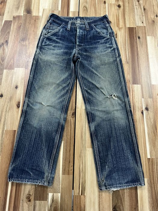 Vintage Samurai Jeans Distressed Denim | Grailed