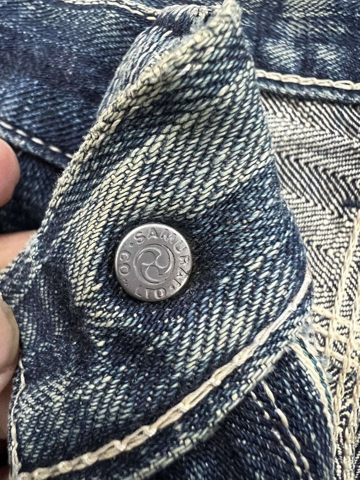 Samurai Jeans Samurai Jeans Distressed Denim Size US 27 - 9 Thumbnail