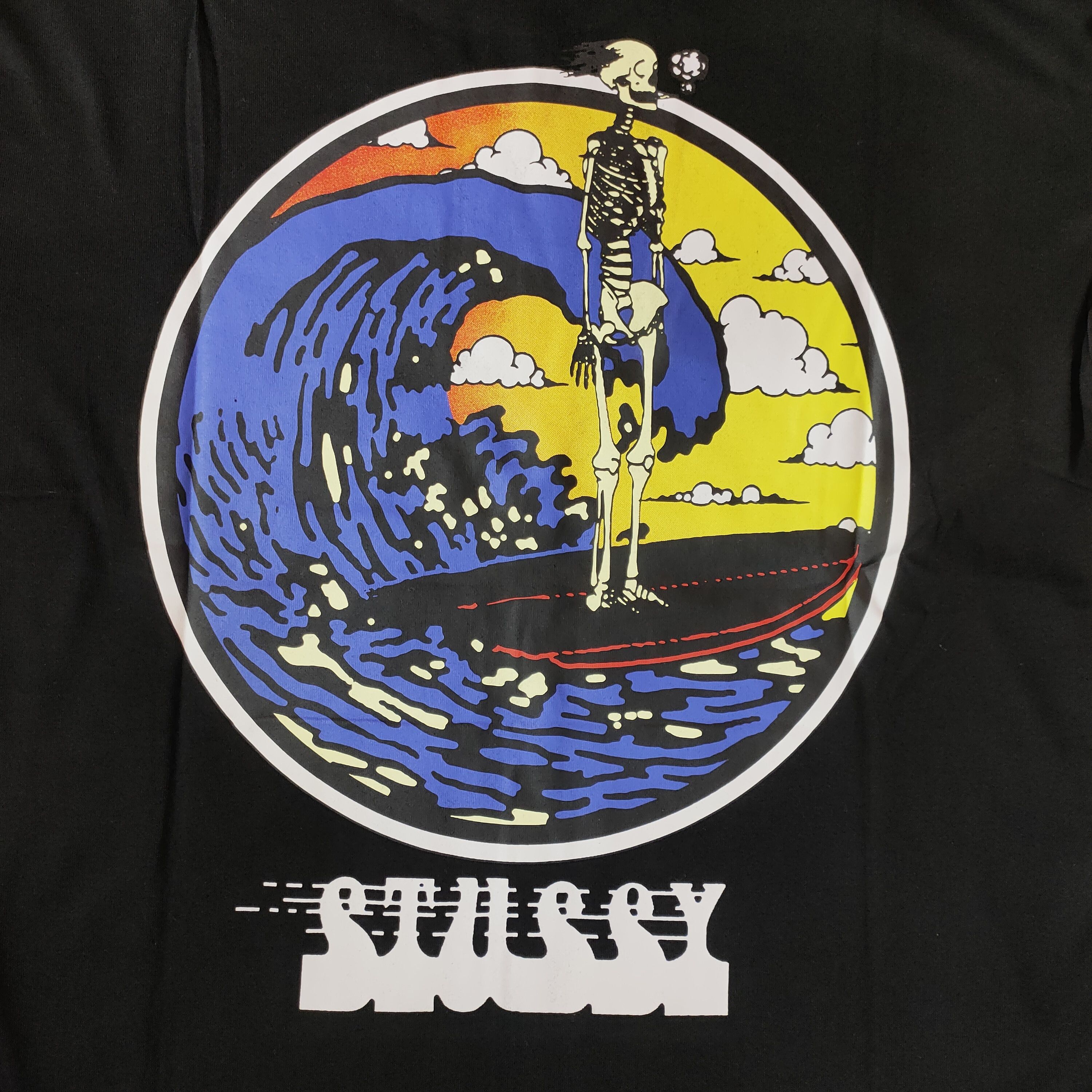 STUSSY SURF SKATE SKULL- BLACK main image 1