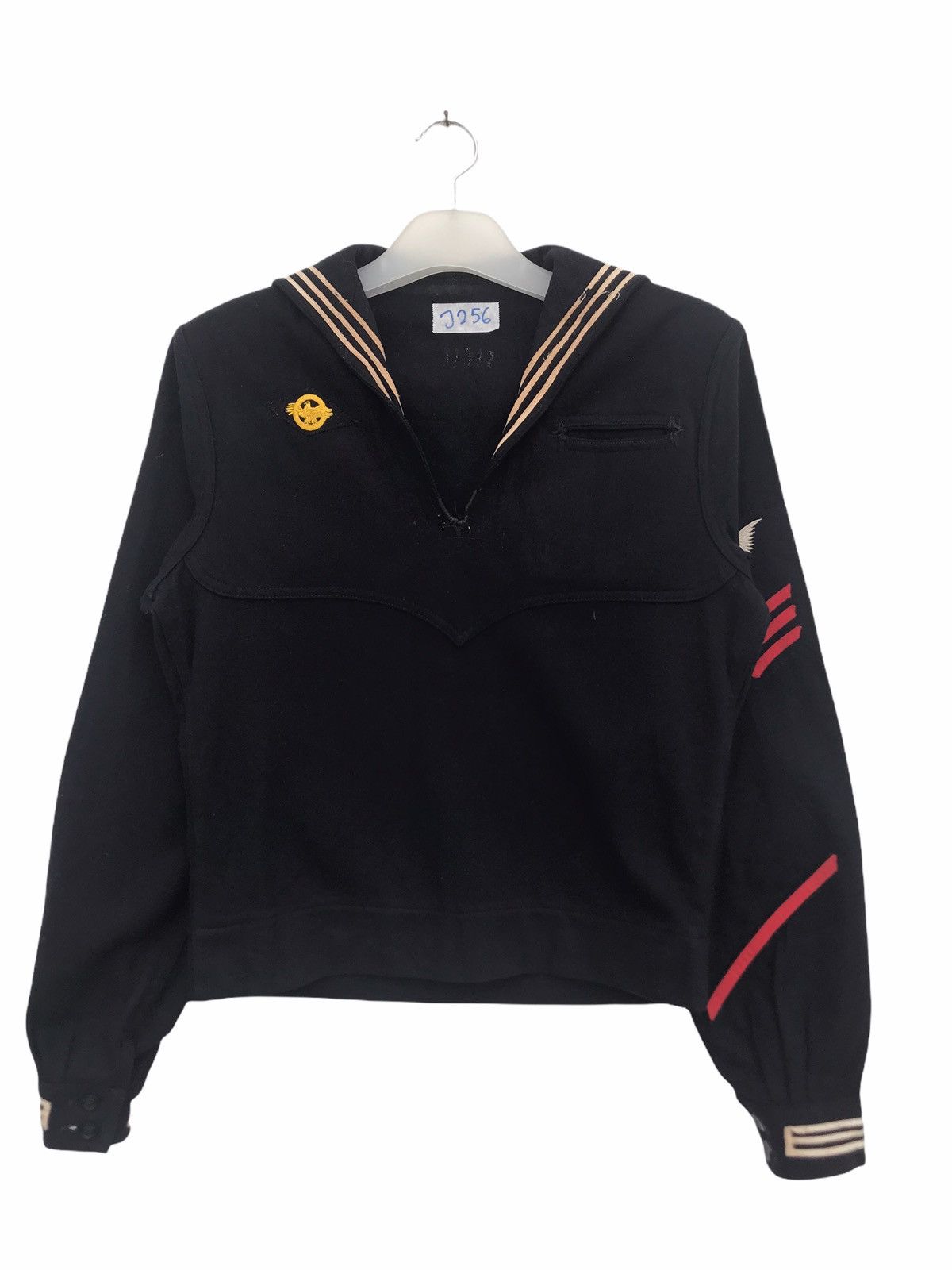 Naval Clothing Factory Vintage 40/50s Us Navy Army Wool Jumper Size US S / EU 44-46 / 1 - 1 Thumbnail
