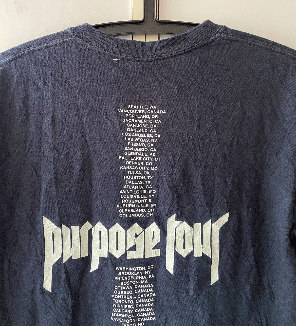 Band Tees JUSTIN BIEBER “PURPOSES” WORLD TOUR TEE Size US S / EU 44-46 / 1 - 4 Thumbnail