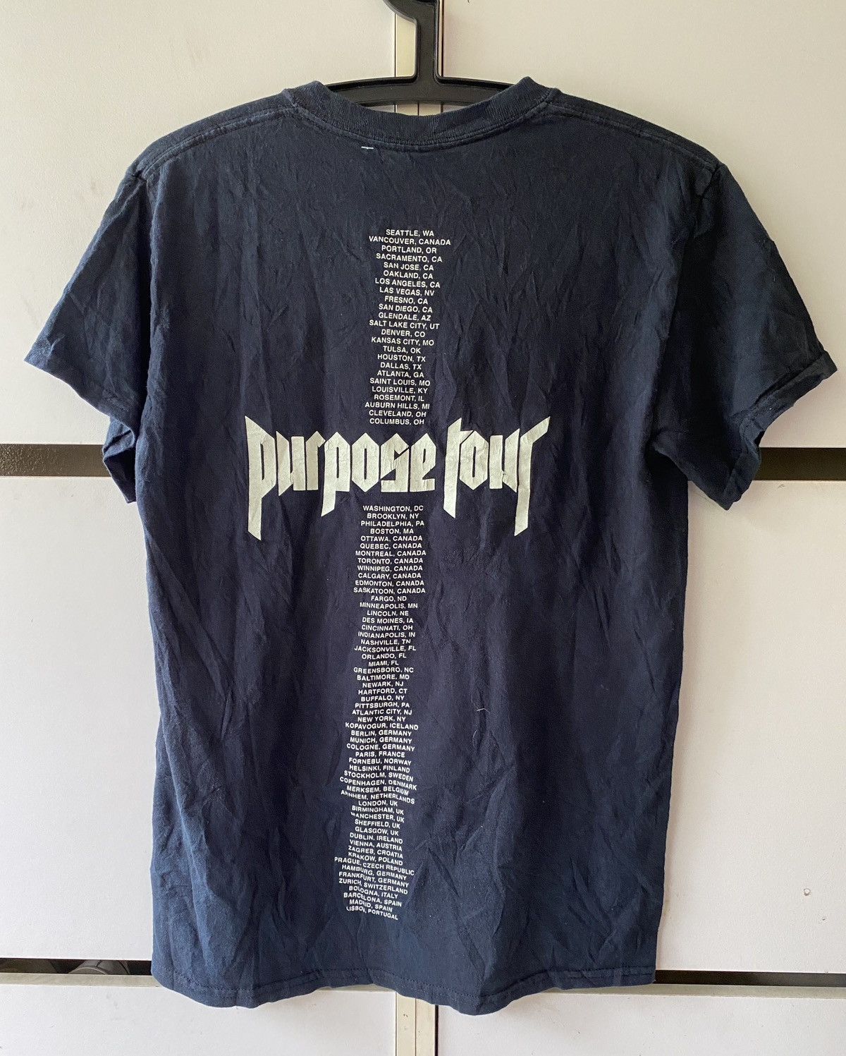 Band Tees JUSTIN BIEBER “PURPOSES” WORLD TOUR TEE Size US S / EU 44-46 / 1 - 3 Thumbnail