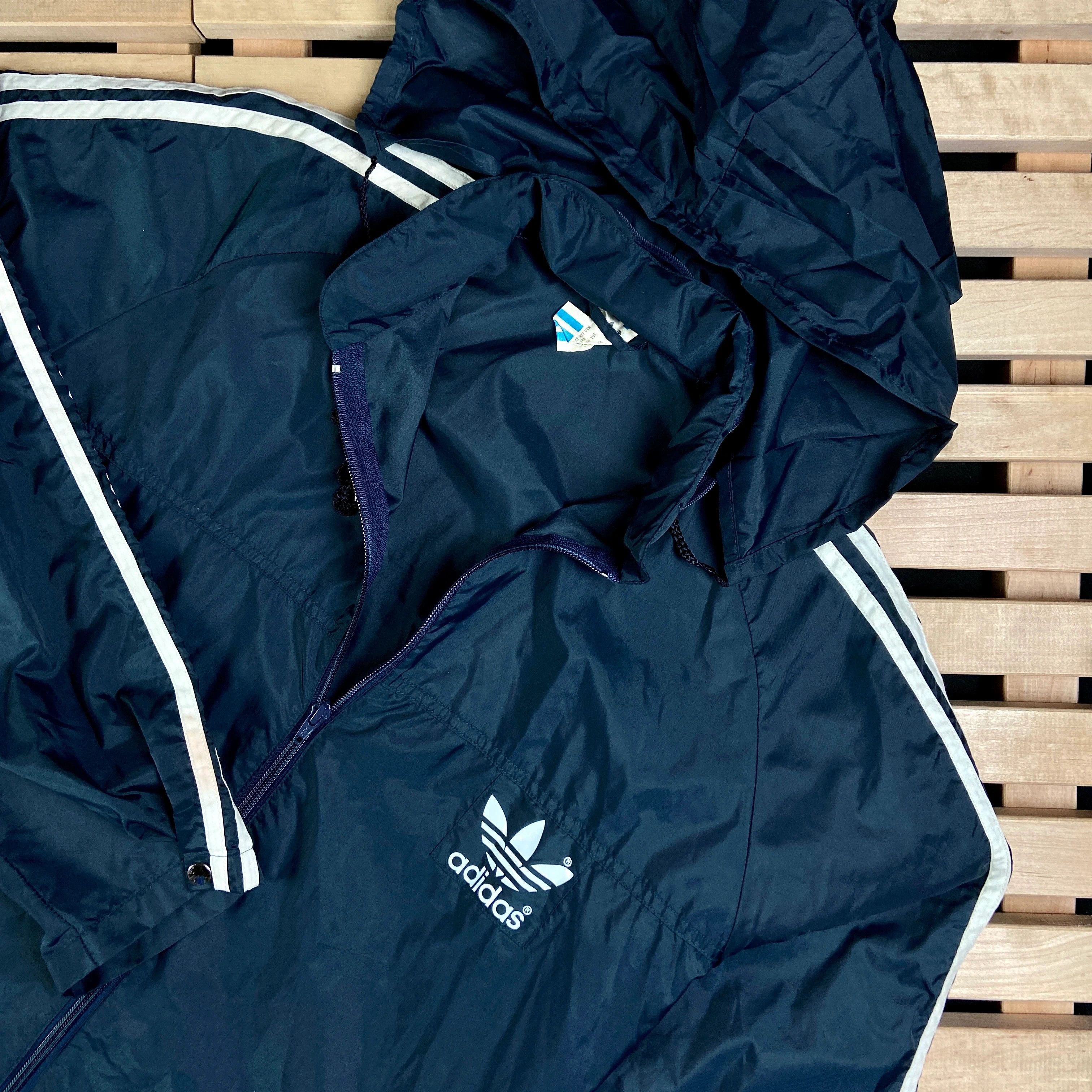 Adidas × Vintage Mens Jacket Windbreaker Adidas Originals Vintage Size L Size US L / EU 52-54 / 3 - 2 Thumbnail