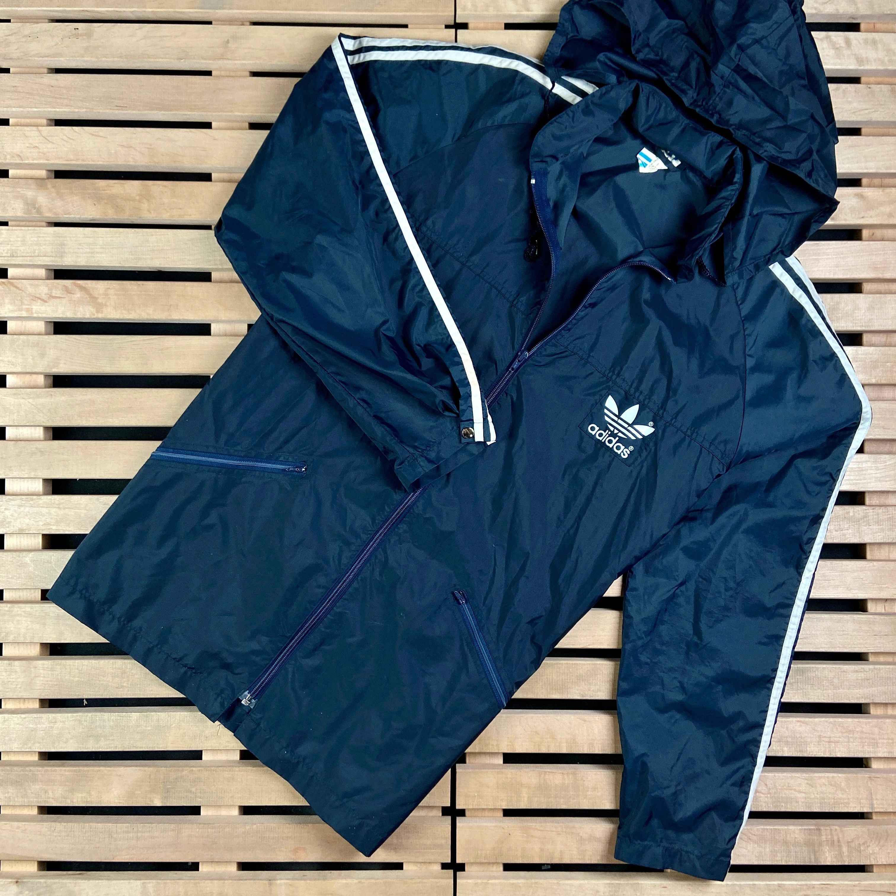 Adidas × Vintage Mens Jacket Windbreaker Adidas Originals Vintage Size L Size US L / EU 52-54 / 3 - 1 Thumbnail