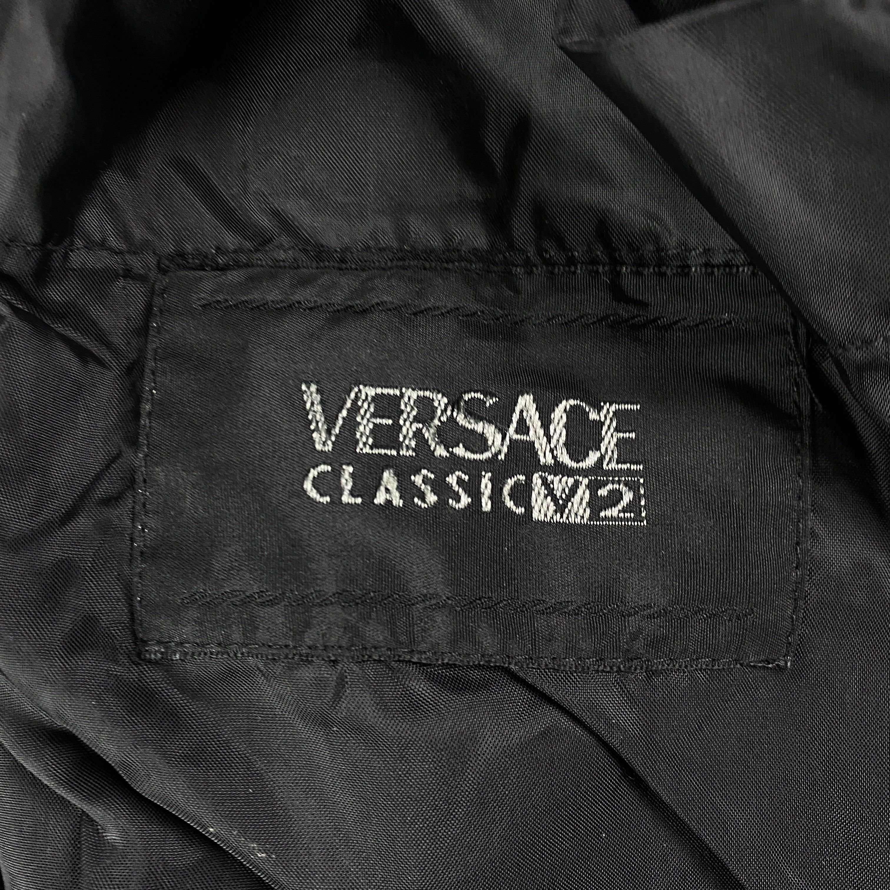 Versace × Vintage Mens Versace Vintage Zip Coat Size 50 Size US M / EU 48-50 / 2 - 7 Thumbnail