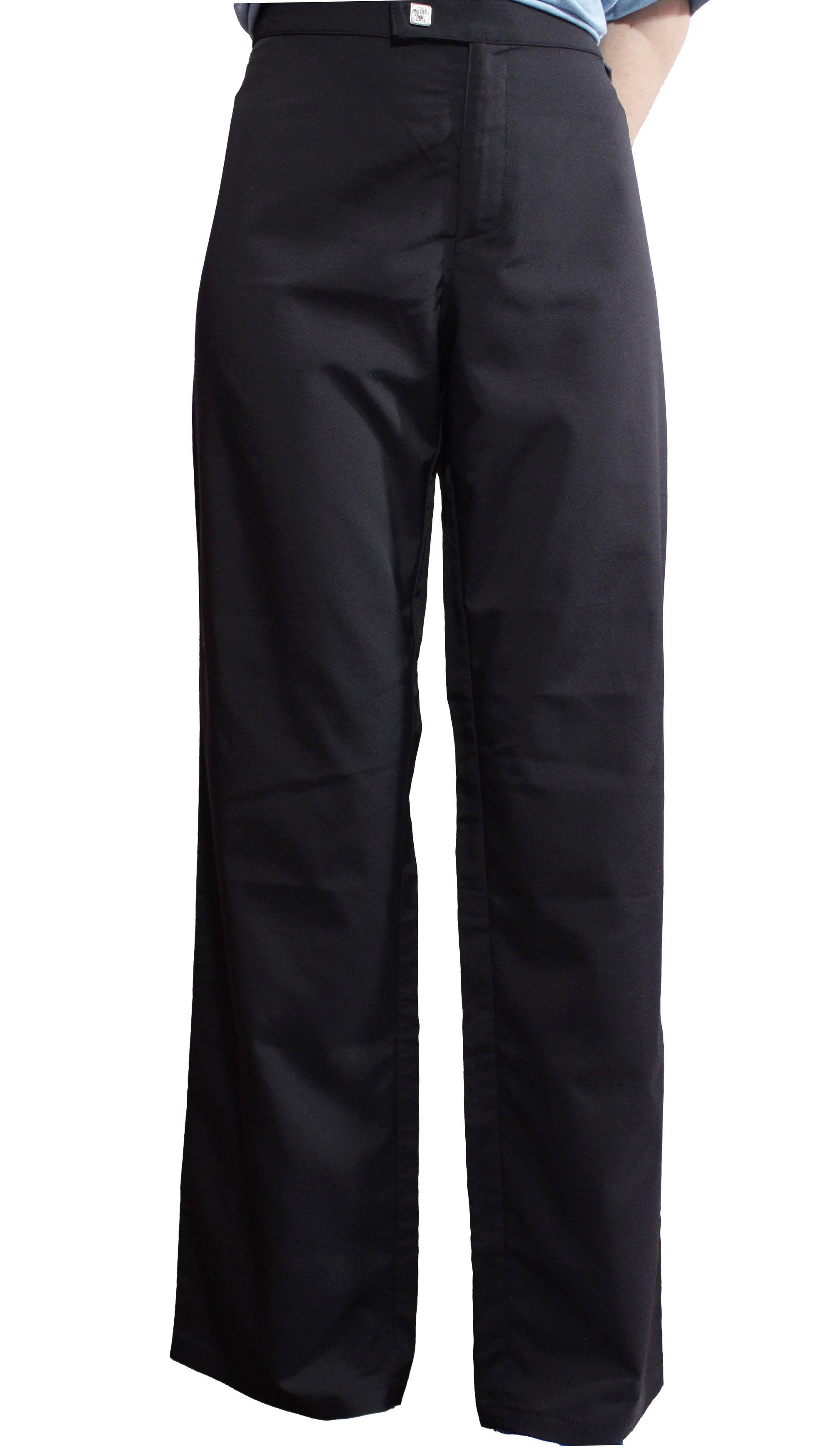 Versace 00S Nylon Stretch Pants Vintage Size 32" / US 10 / IT 46 - 1 Thumbnail