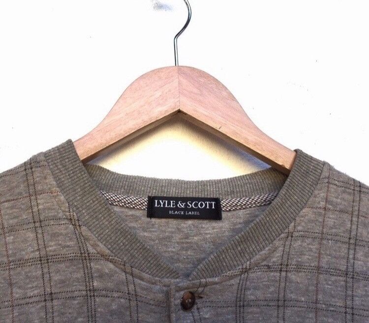Black Label × Lyle & Scott × Vintage 🔥Lyle & Scoot Black Label Sweaters Size US M / EU 48-50 / 2 - 4 Thumbnail