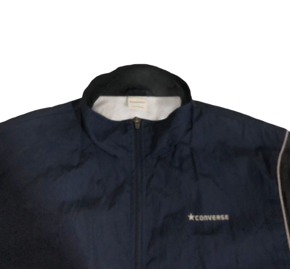 Converse 🔥Vintage Converse Windbreaker Zipper Jacket Size US L / EU 52-54 / 3 - 5 Thumbnail