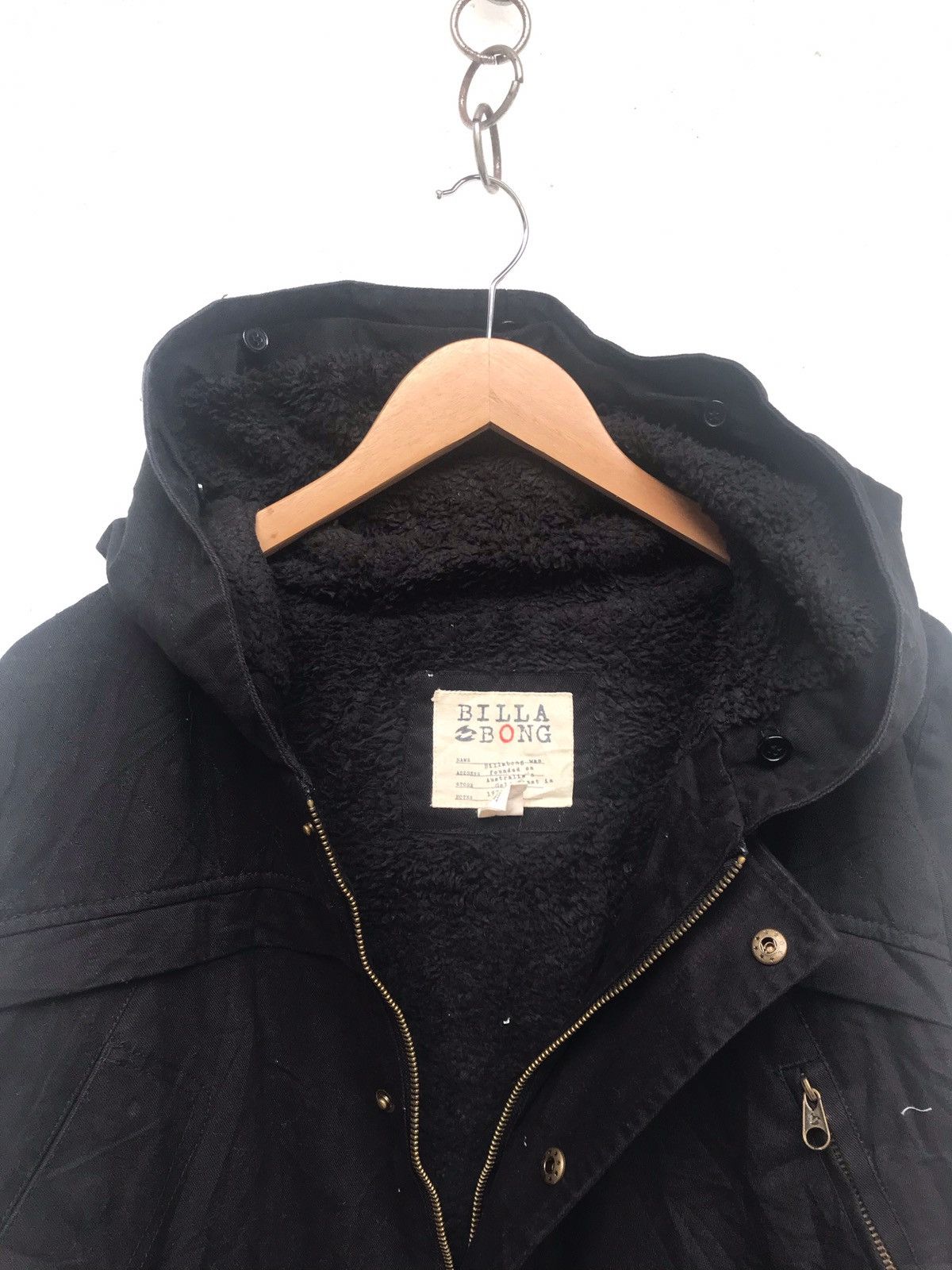 Billabong 🔥Billabong Hoodies Jacket Faux fur Inside Size US M / EU 48-50 / 2 - 4 Thumbnail