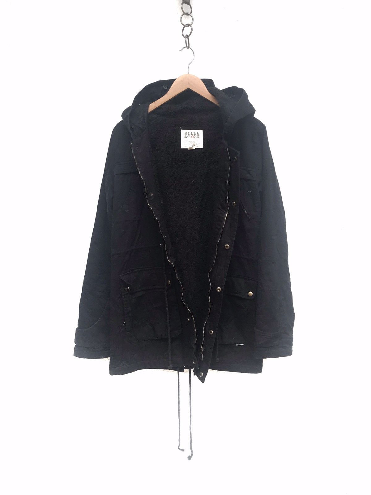 Billabong 🔥Billabong Hoodies Jacket Faux fur Inside Size US M / EU 48-50 / 2 - 3 Thumbnail