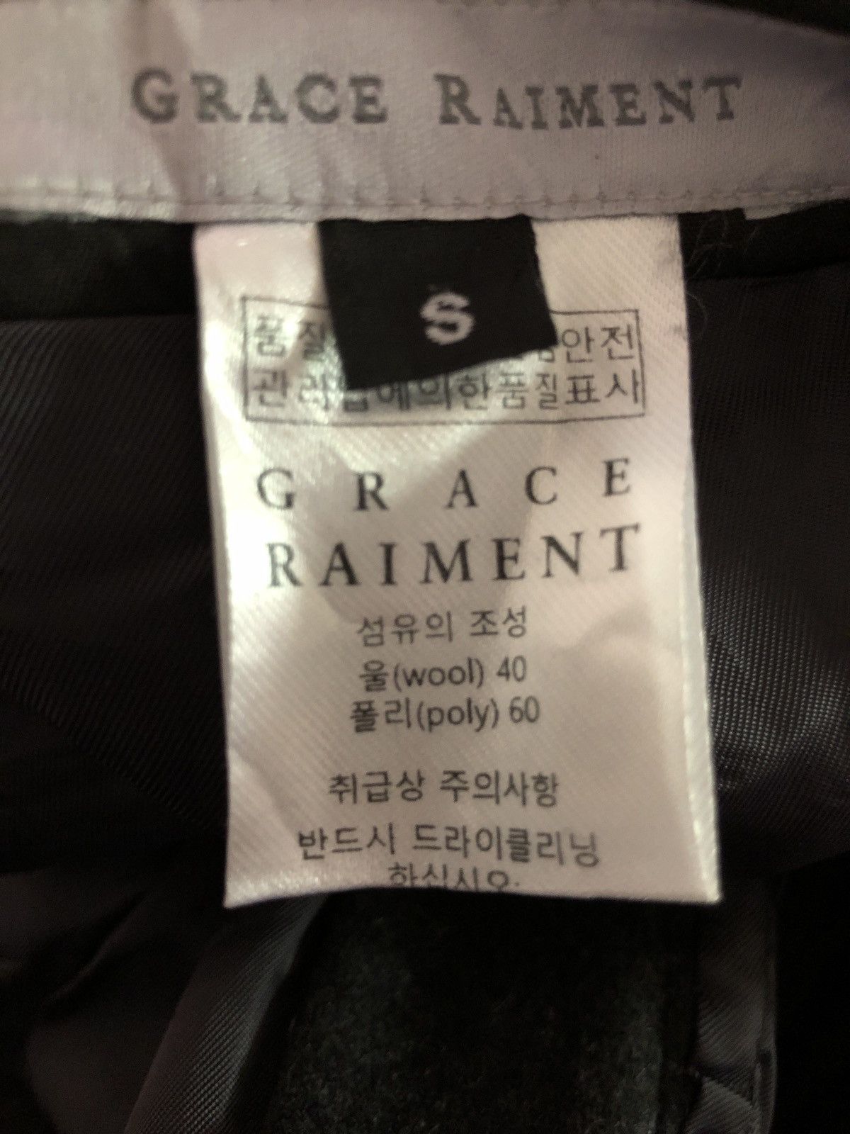 Japanese Brand × Vintage 🔥Grace Raiment Wool Pants Size US 30 / EU 46 - 5 Thumbnail