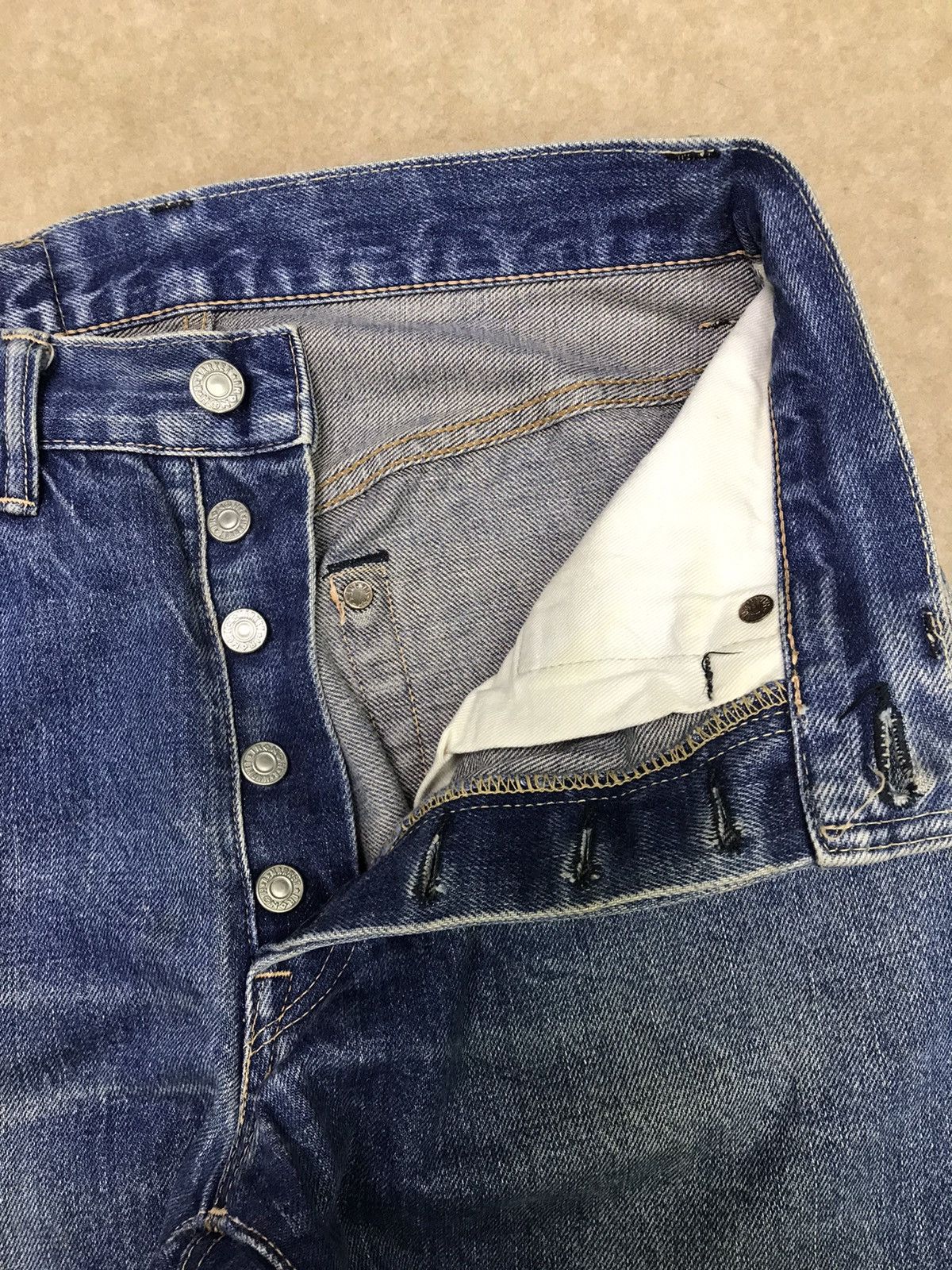 Blue Blue Japan × Japanese Brand Hr Market Selvedge Jeans Size 28x30 Size US 28 / EU 44 - 7 Thumbnail