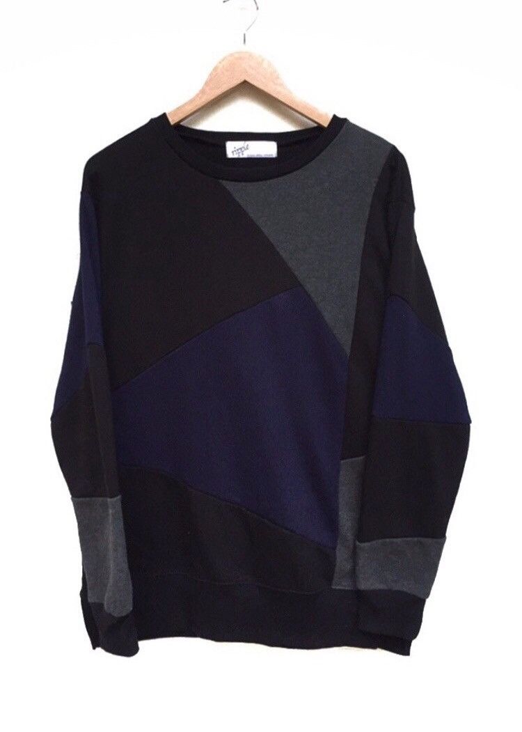 Japanese Brand × Vintage 🔥Ripple Brand Nice Pattern Sweatshirts Size US M / EU 48-50 / 2 - 1 Thumbnail