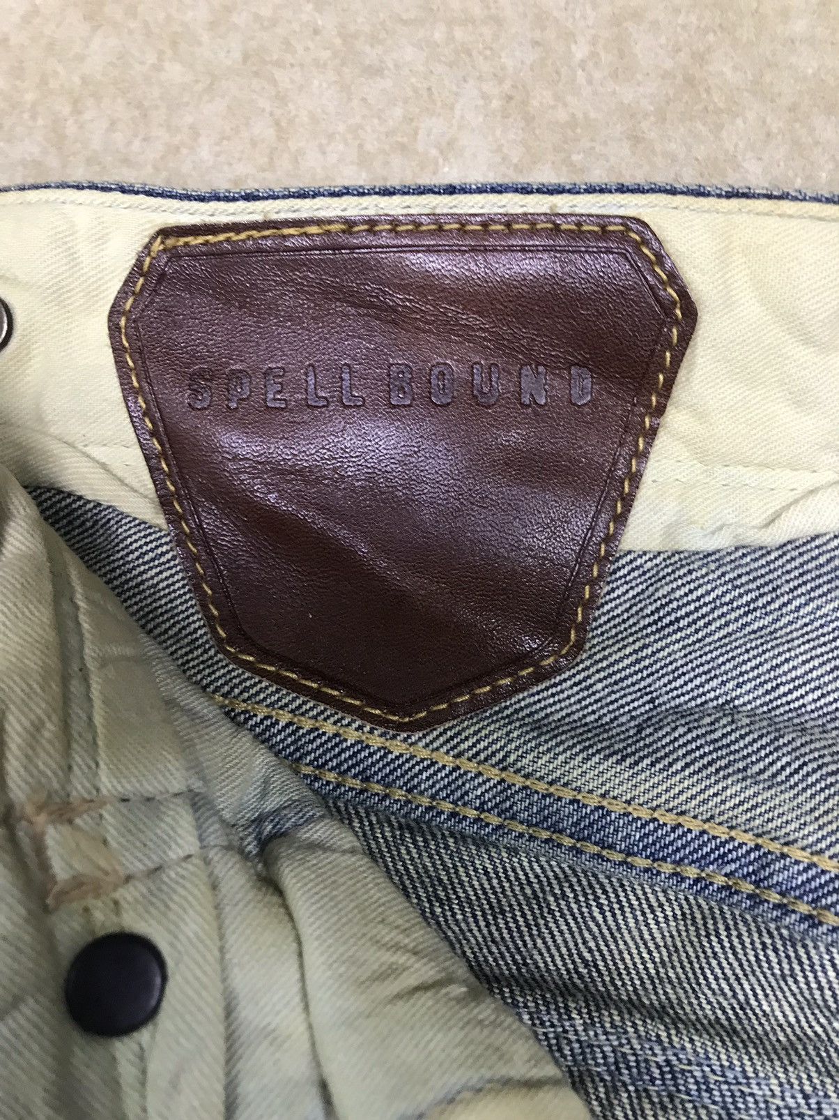 Japanese Brand × Spellbound Vintage Spellbound Denim Jeans Size US 33 - 8 Thumbnail