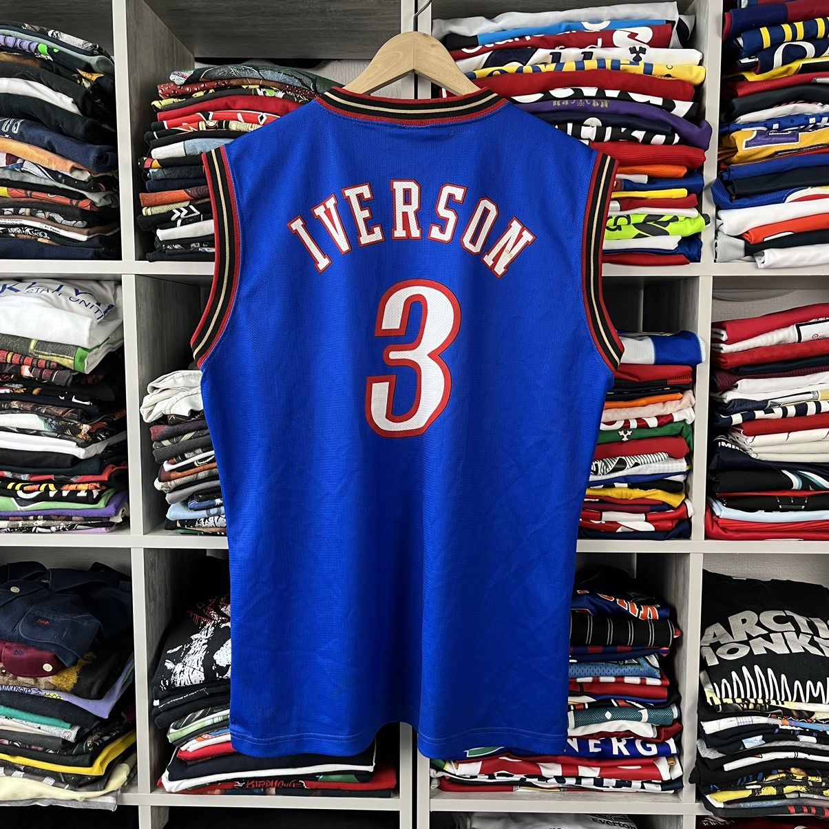 Champion CHAMPION NBA PHILADELPHIA SIXERS #3 ALLEN IVERSON JERSEY Size US L / EU 52-54 / 3 - 2 Thumbnail