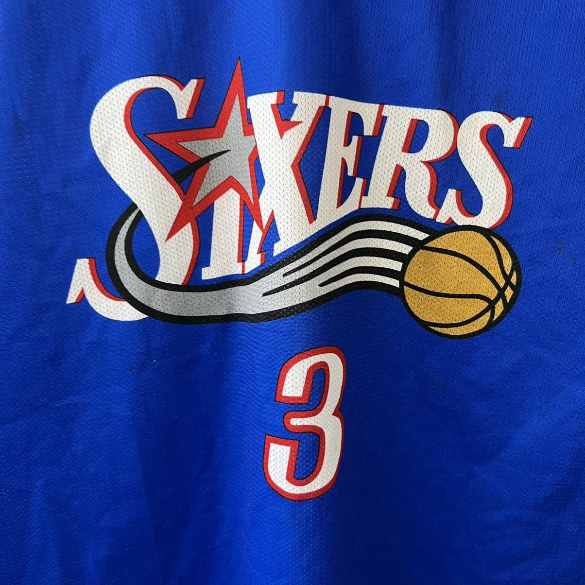 Champion CHAMPION NBA PHILADELPHIA SIXERS #3 ALLEN IVERSON JERSEY Size US L / EU 52-54 / 3 - 5 Thumbnail