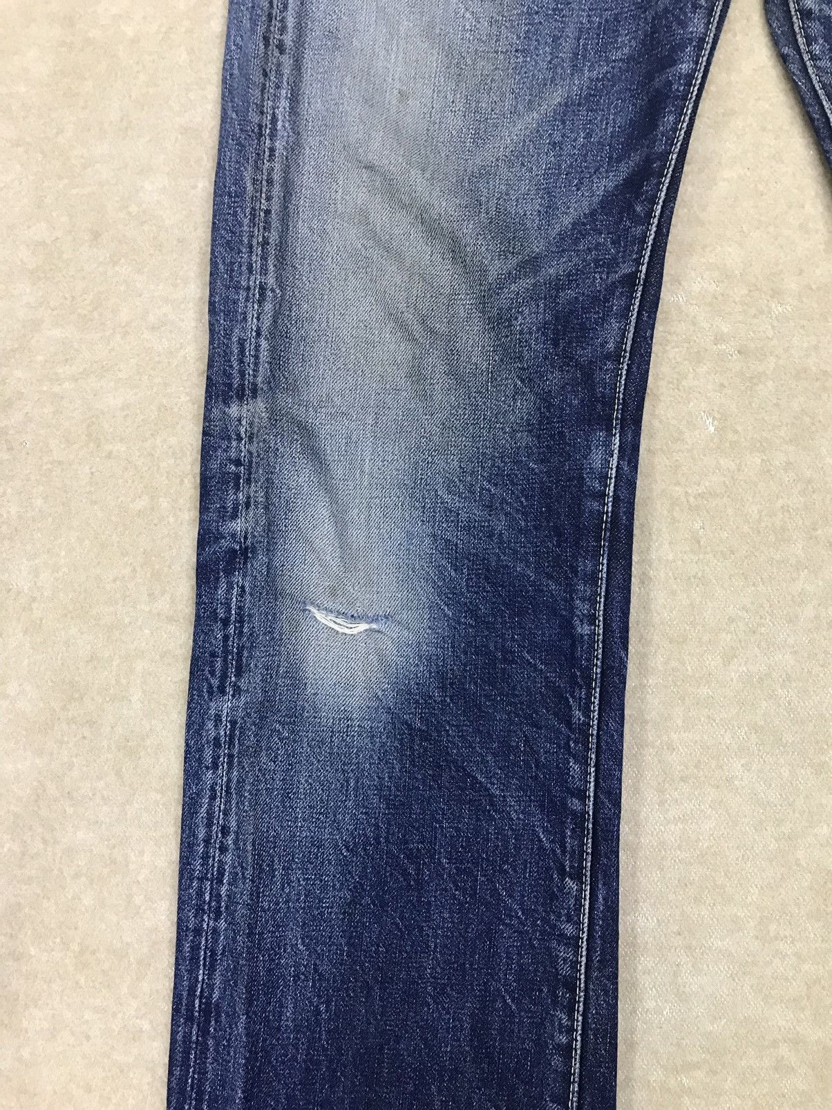 Japanese Brand × Vintage Vintage Mabo International Selvedge Jeans Distressed Denim Size US 28 / EU 44 - 6 Thumbnail
