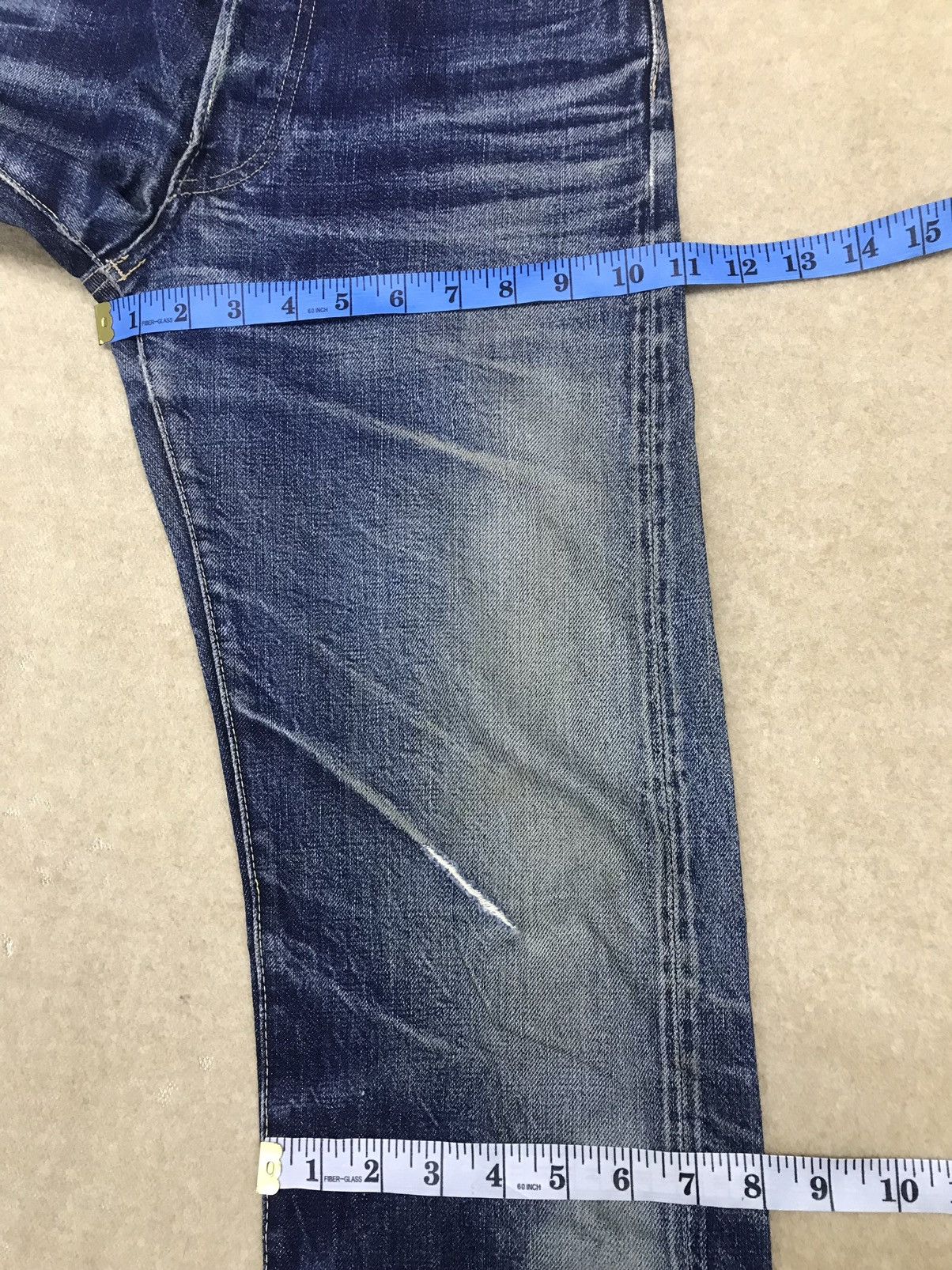 Japanese Brand × Vintage Vintage Mabo International Selvedge Jeans Distressed Denim Size US 28 / EU 44 - 16 Thumbnail